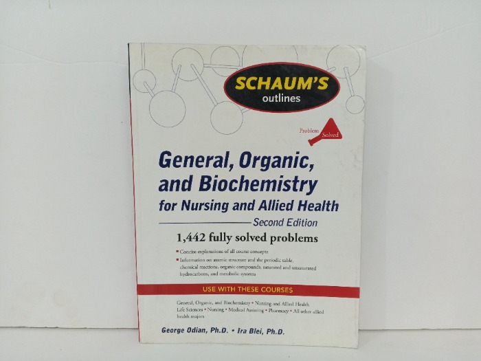 General Organic and Biochemistry