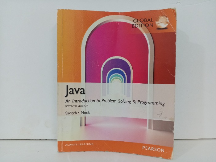 Java  An Introduction to Problem Solving and Programming