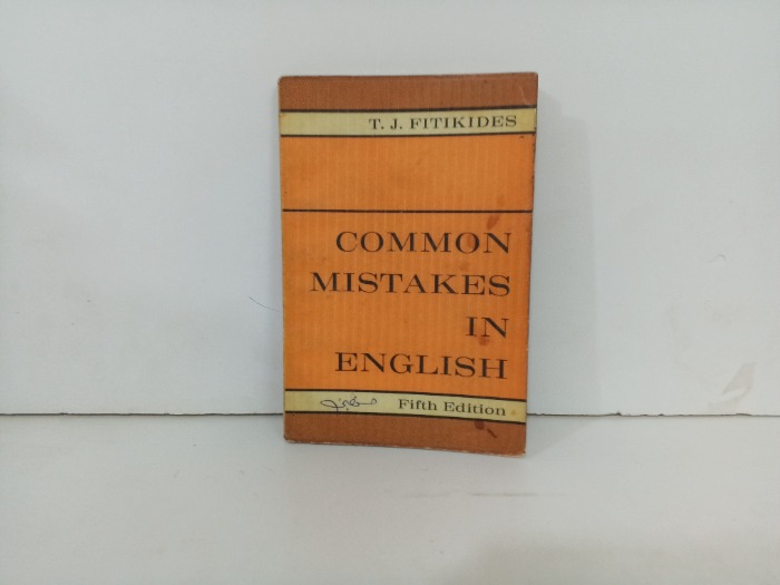 COMMON MISTAKES IN ENGLISH
