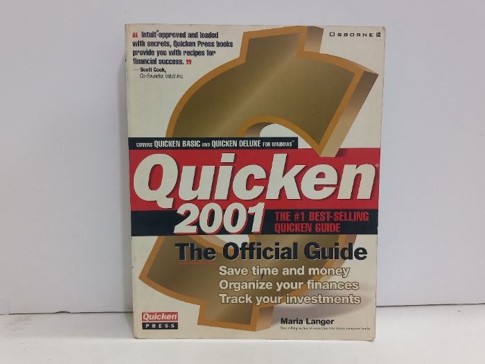 Quicken 2001 The Official Guide