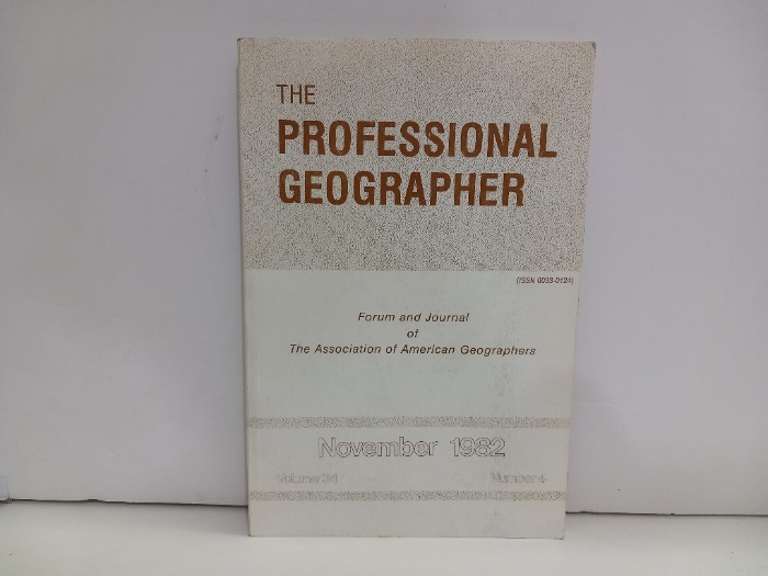 THE PROFESSIONAL GEOGRPHER