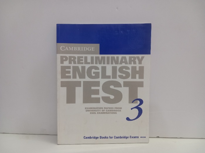 PRELIMINARY ENGLISH TEST 3
