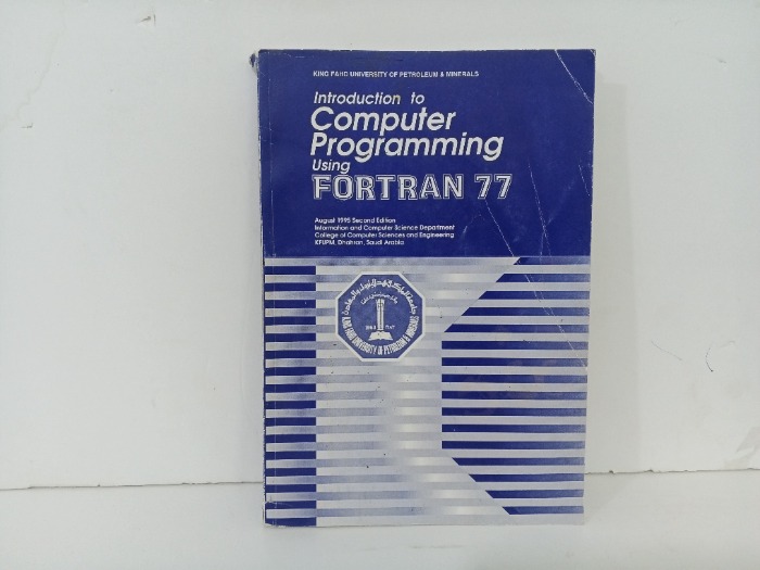 Introduction to Computer Programming