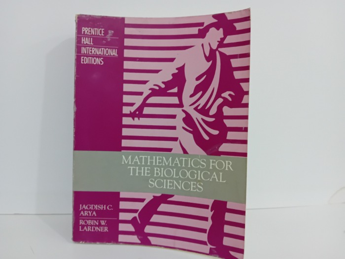 MATHEMATICS FOR THE BIOLOGICAL SCIENCES