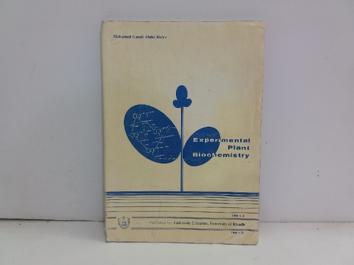 Experimental plant Biochemistry