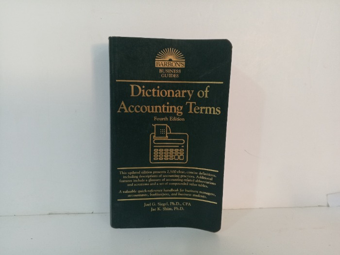 Dictionary of Accounting Terms