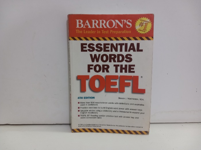 ESSENTIAL WORDS FOR THE TOEFL