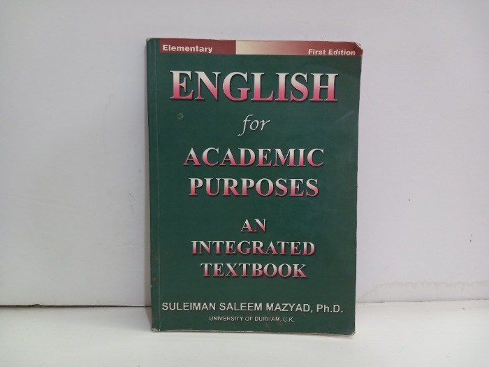 ENGLISH for ACADEMIC PURPOSES