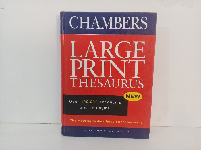 LARGE PRINT THESAURUS