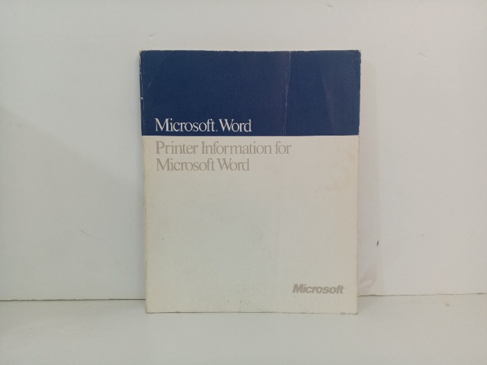 Printer Information for Microsoft Word