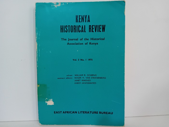 KENYA HISTORICAL REVIEW