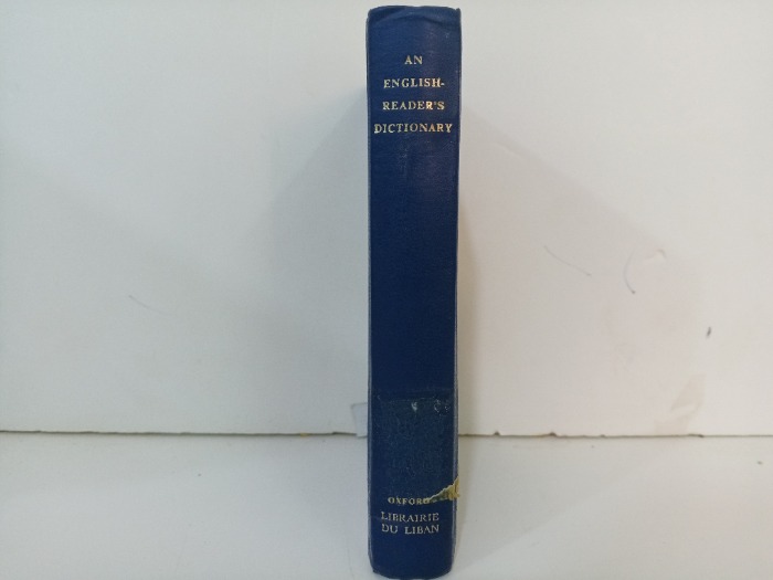 AN ENGLISH-READER S DICTIONARY