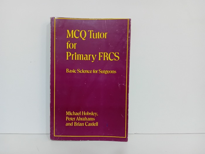 MCQ Tutor for Primary FRCS