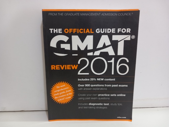 THE OFFICIAL GUIDE FOR GMAT 2016