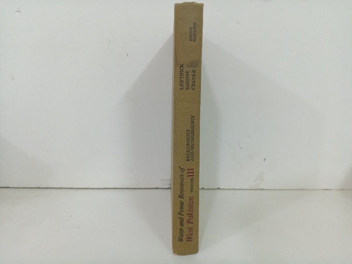 Water and Power Resources of West Pakistan 3