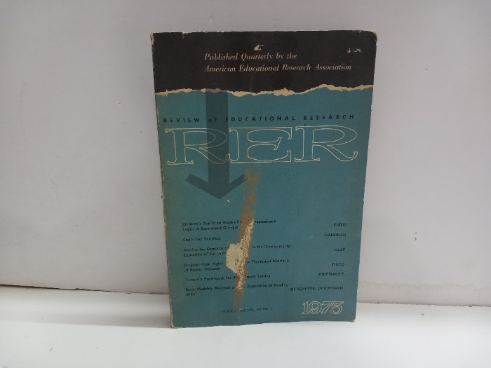 REVIEW of EDUCATIONAL RESEARCH RER