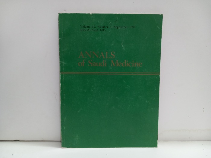 ANNALS OF Saudi Medicine