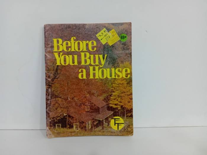 Before You Buy a House