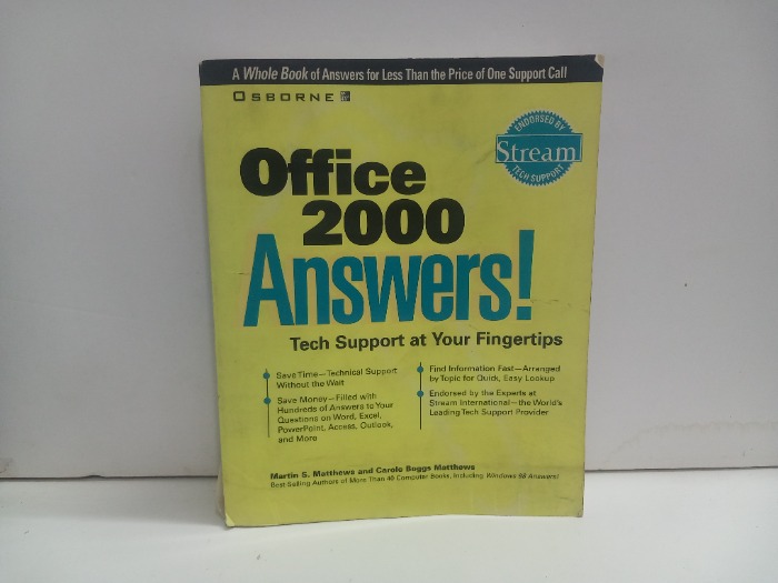 Office 2000 Answers