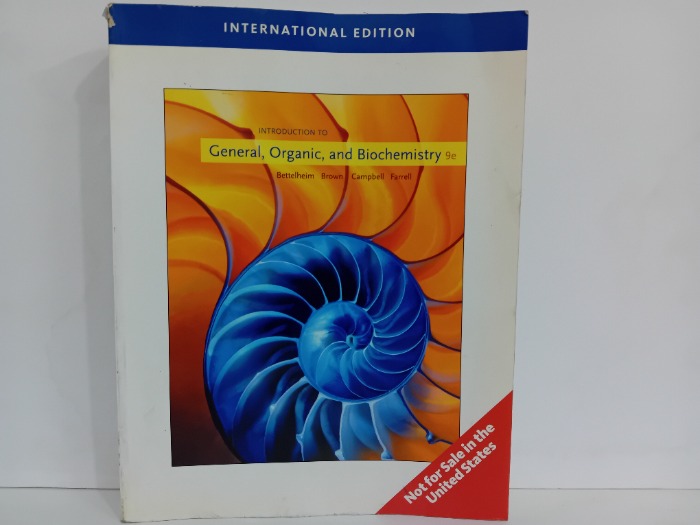 General Organic and Biochemistry