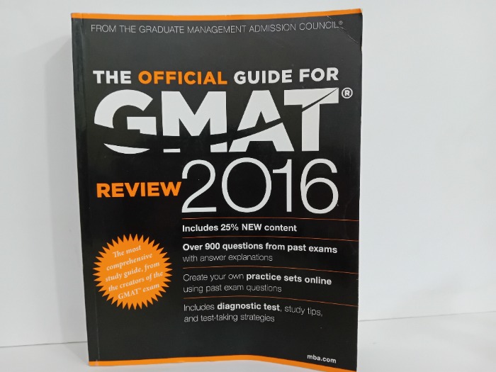 THE OFFICIAL GUIDE FOR GMAT VIEW 2016