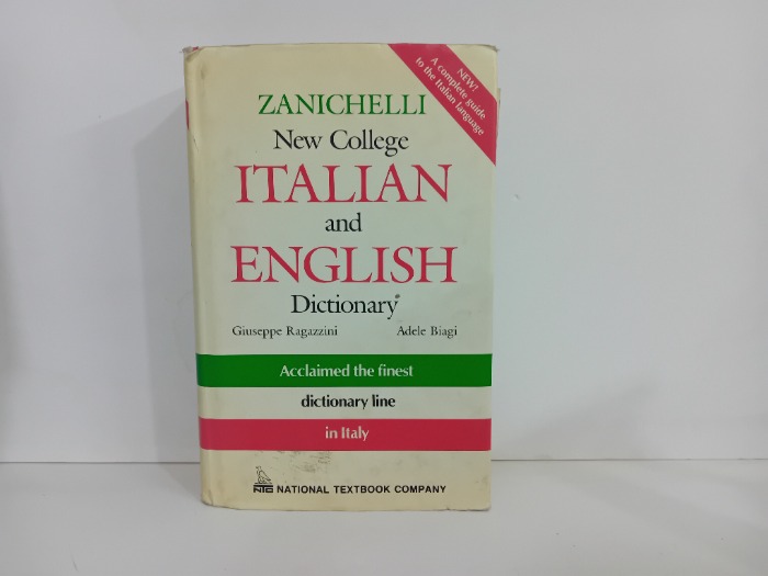 ZANICHELLI New College ITALIAN and ENGLISH Dictionary