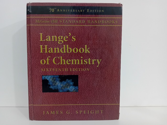 Langes Handbook of Chemistry
