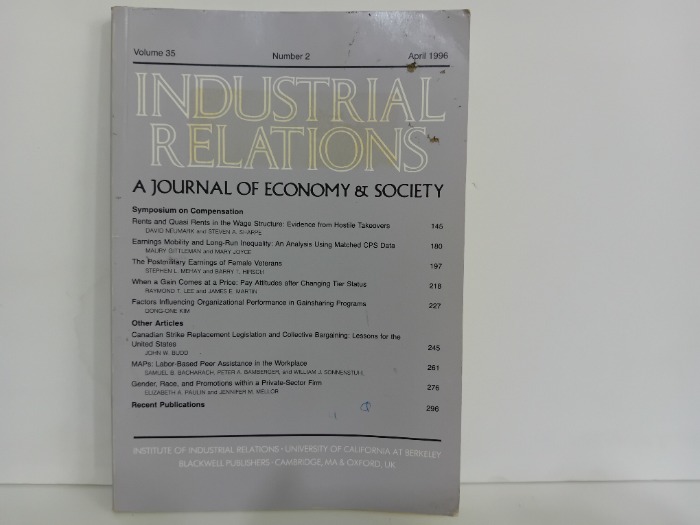 INDUSTRIAL RELATIONS Number 2