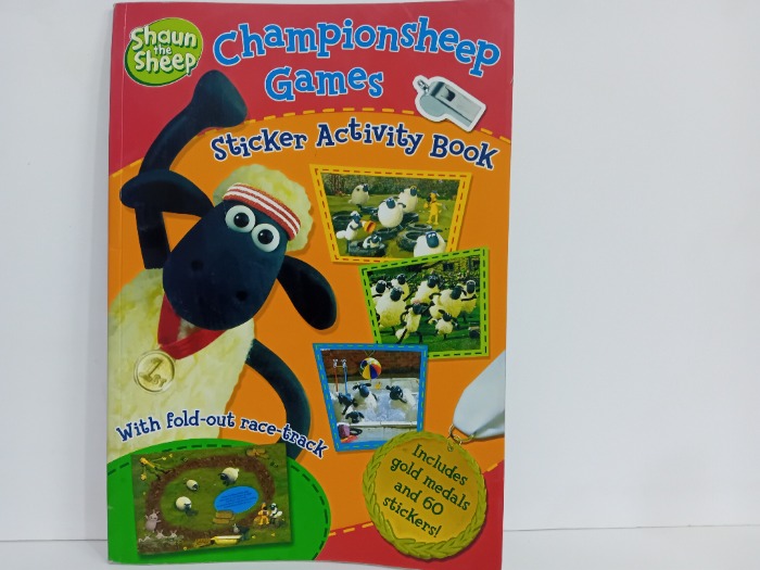 Championsheep Games Sticker Activity Book