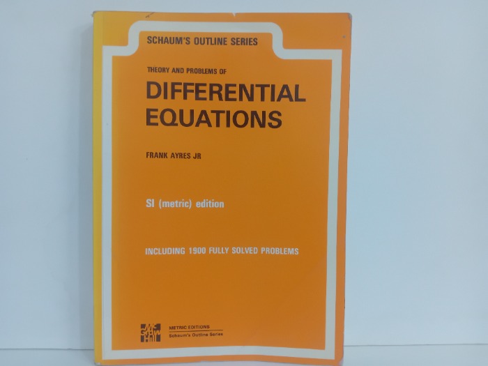 DIFFERENTIAL EQUATIONS