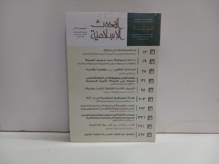 مجلة البحوث الاسلامية العدد 124