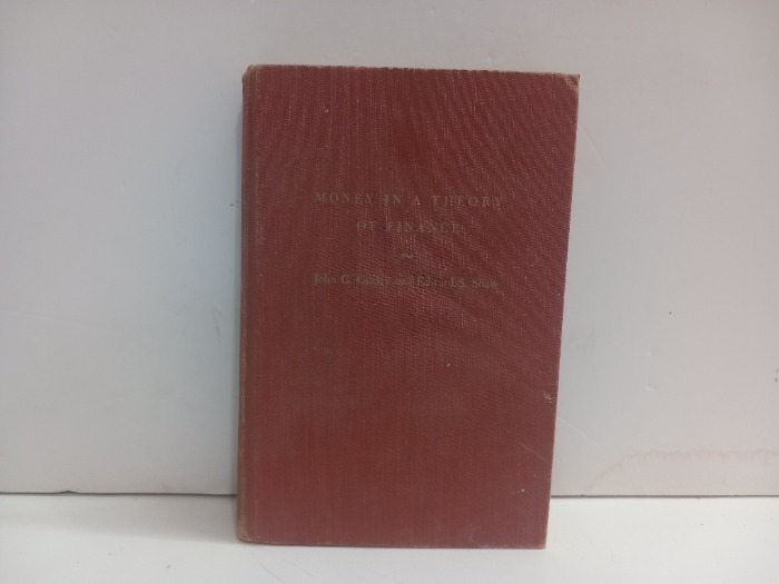 MONEY IN THEORY OF FINANCE