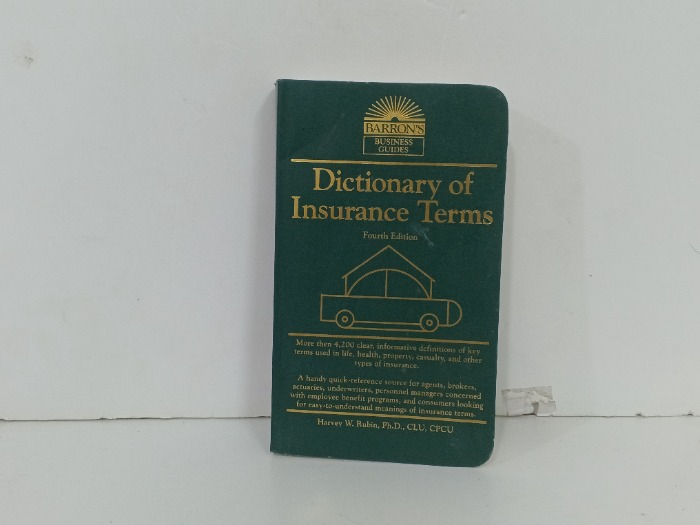 Dictionary of Insurance Terms