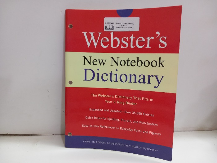 New Notebook Dictionary