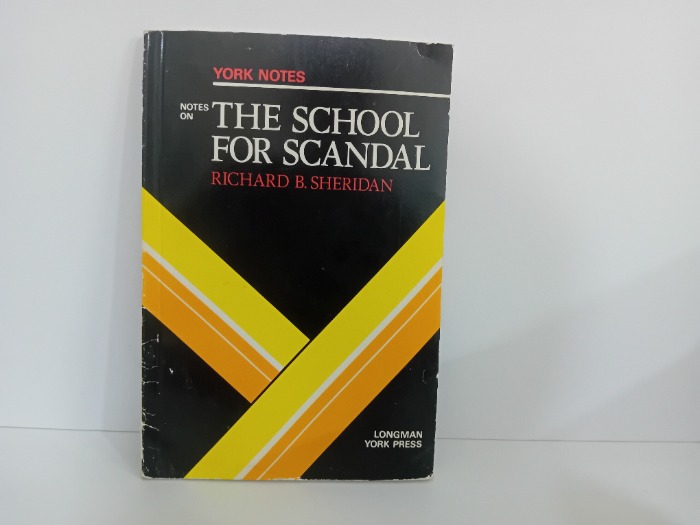 THE SCHOOL FOR SCANDAL