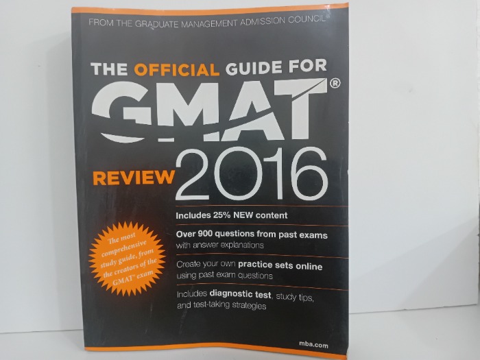 THE OFFICIAL GUIDE FOR  GMAT  REVIEW 2016