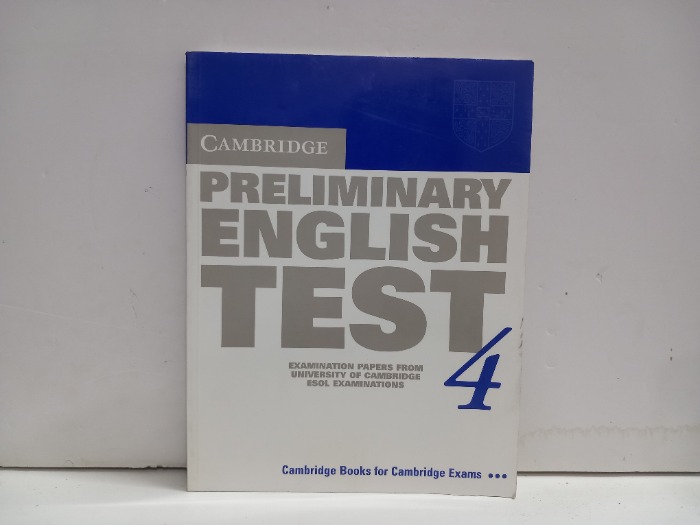 PRELIMINARY ENGLISH TEST 4